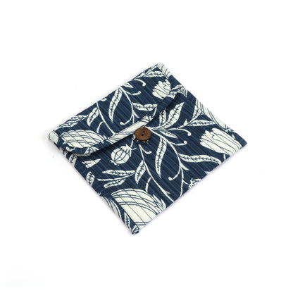Blue Bloom Sanitary Pad Pouch