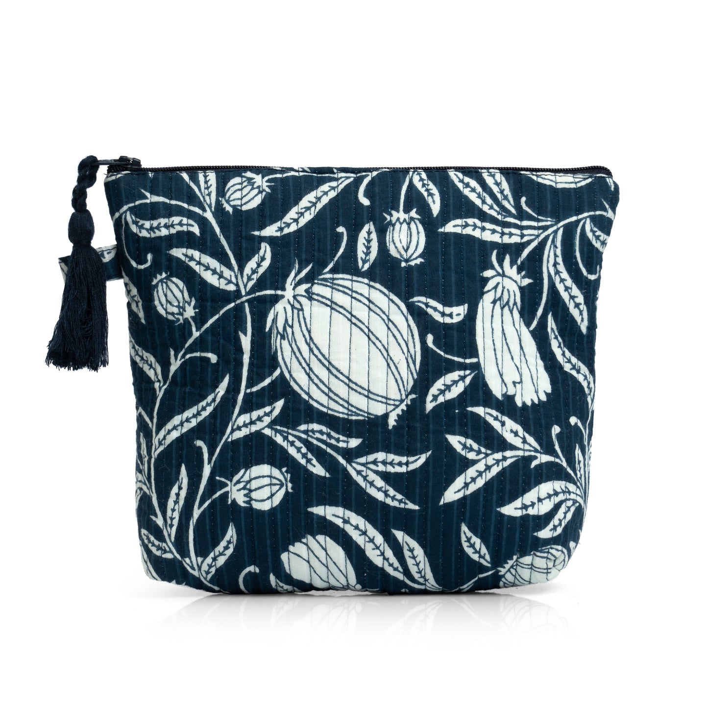 Blue Bloom Make-Up Pouch
