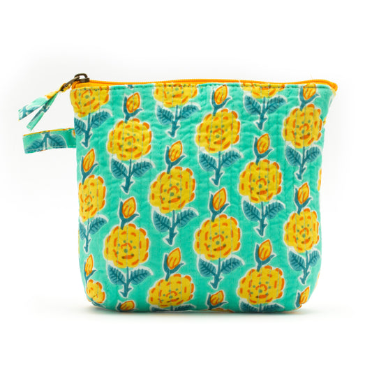 Bright Blooms Make-Up Pouch