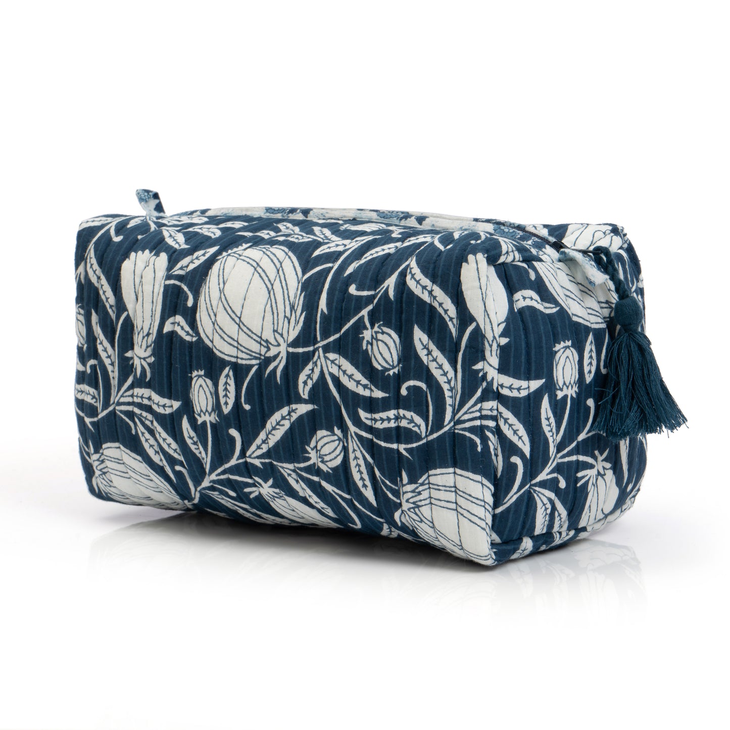 Blue Bloom Travel Pouch