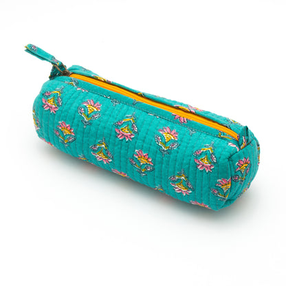 Blue Petal Cosmetic Pouch