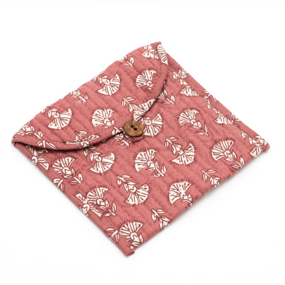 Dusty Rose Sanitary Pad Pouch