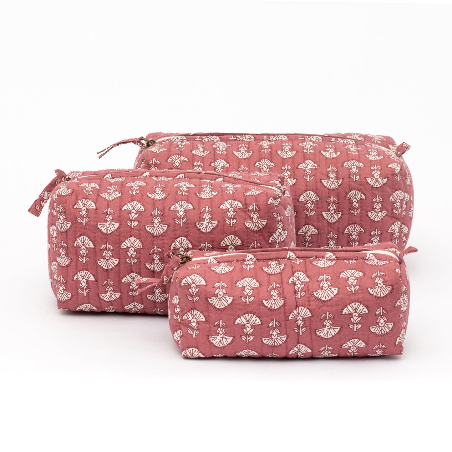Dusty Rose Travel Pouch