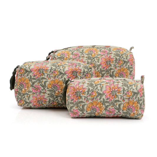 Floral Meadow Travel Pouch