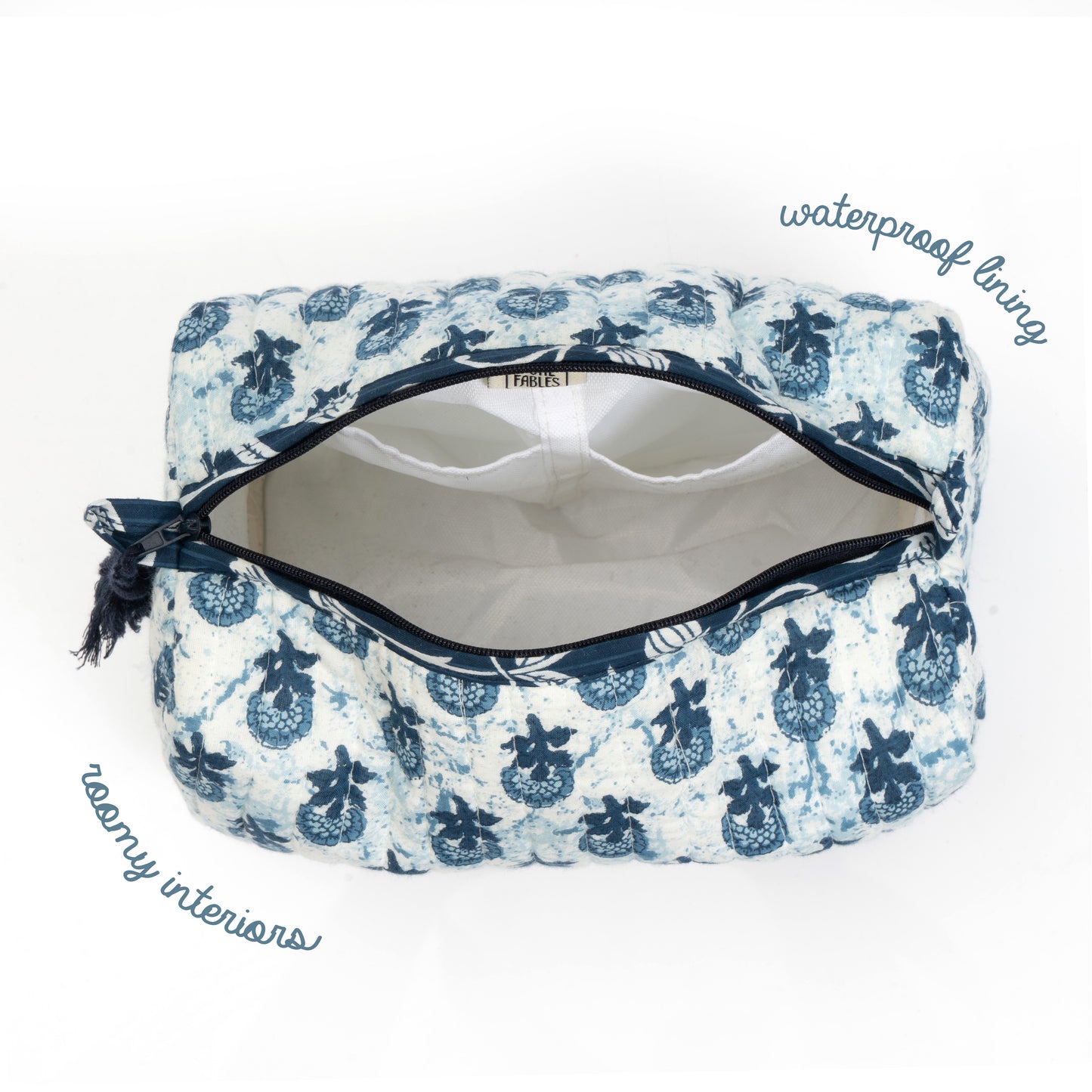Floral Oasis Travel Pouch