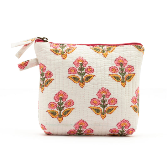 Pink Bloom Make-Up Pouch