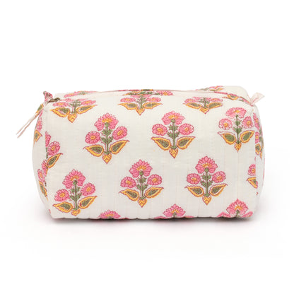 Pink Bloom Travel Pouch