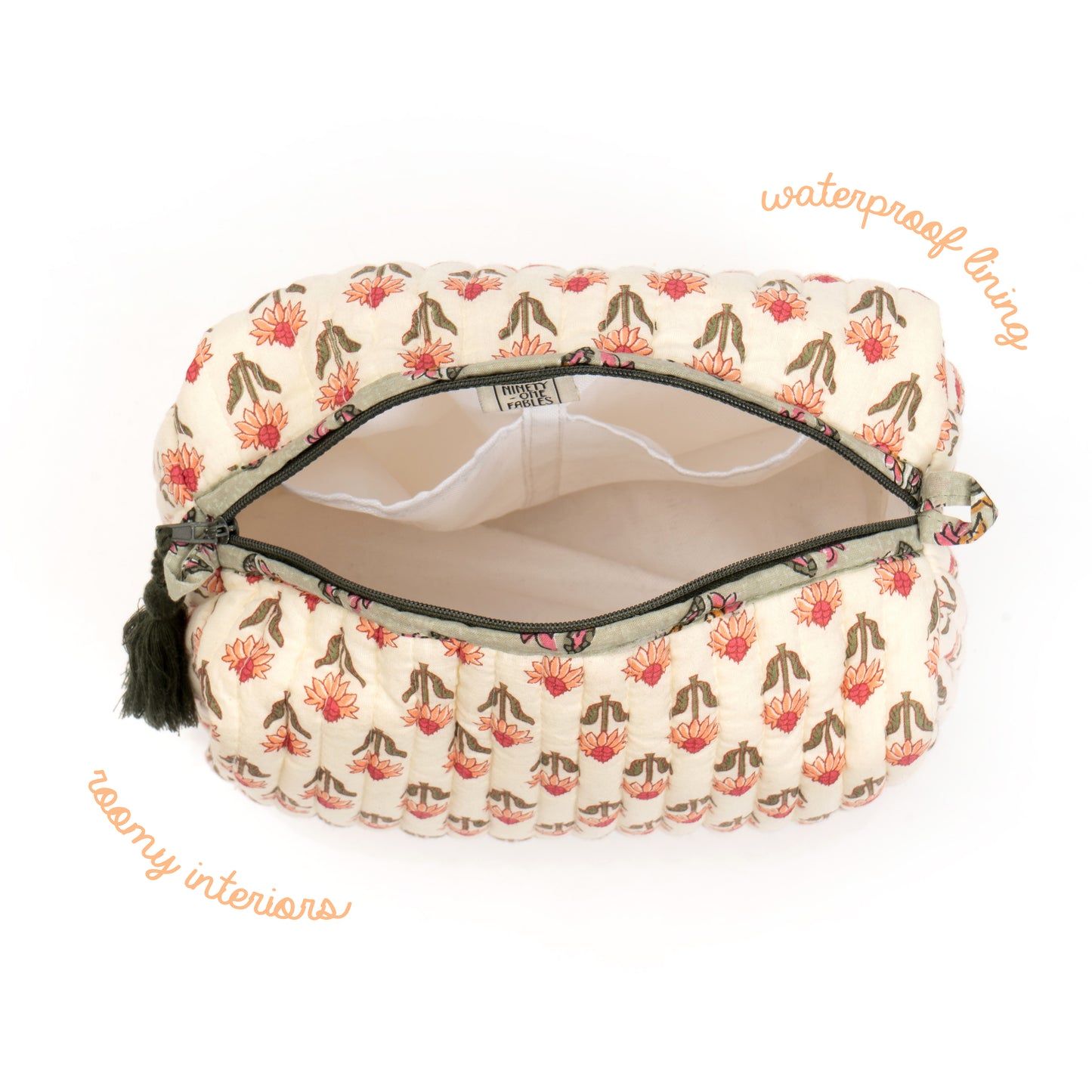 Spring Blossom Travel Pouch