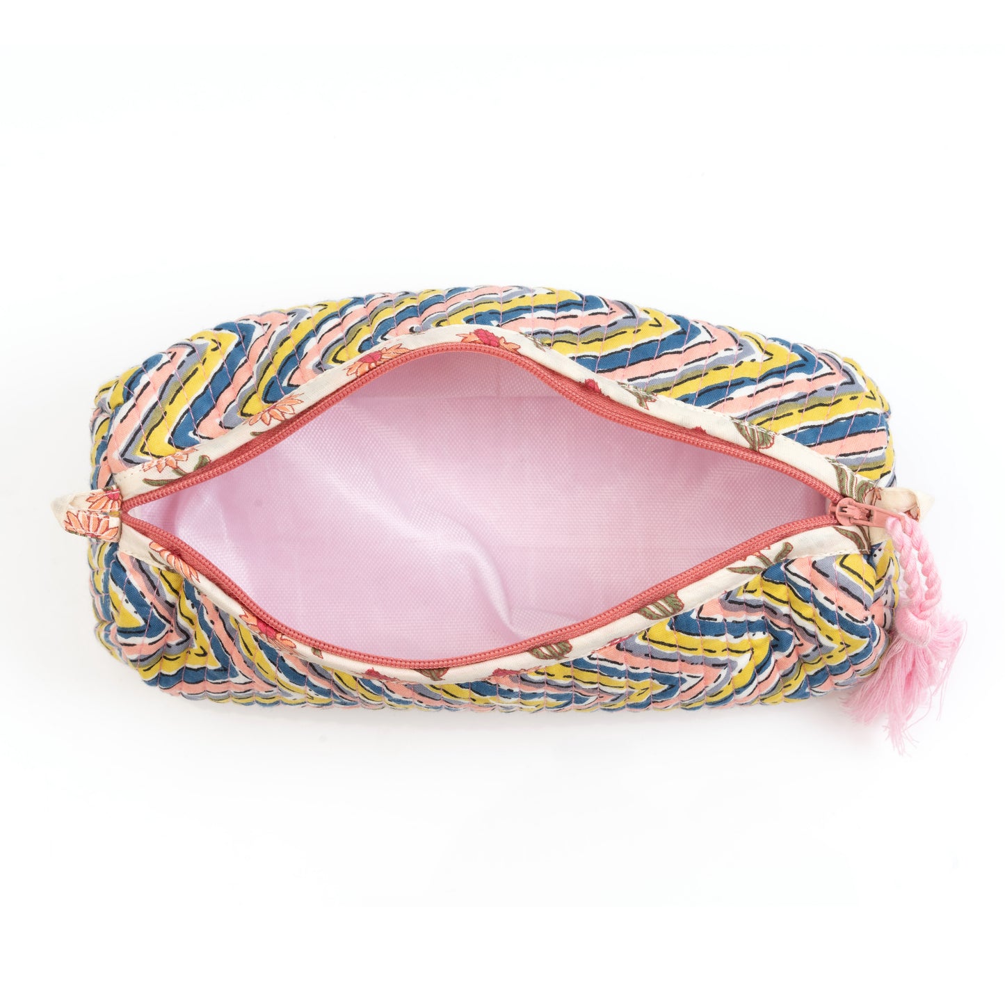 Spring Stripes Cosmetic Pouch