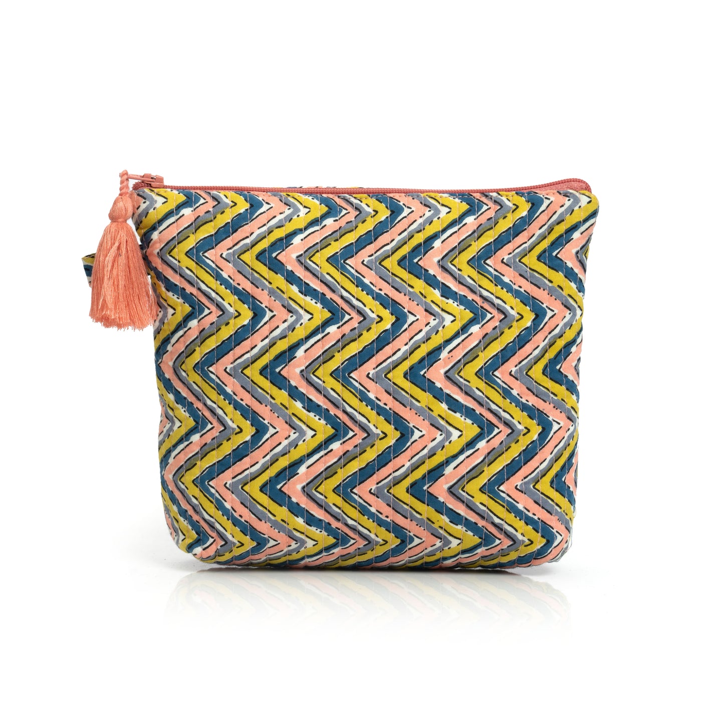 Spring Stripes Make-Up Pouch